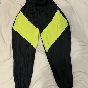 Rave with mi gente Neon Skies Panel Joggers